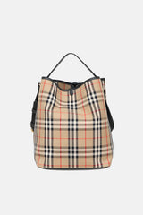Burberry Archive Check Ashby Bucket Bag