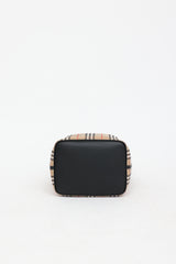 Burberry Archive Check Ashby Bucket Bag