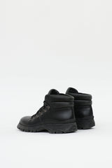 Prada Leather Hiking Boot