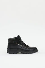 Prada Leather Hiking Boot