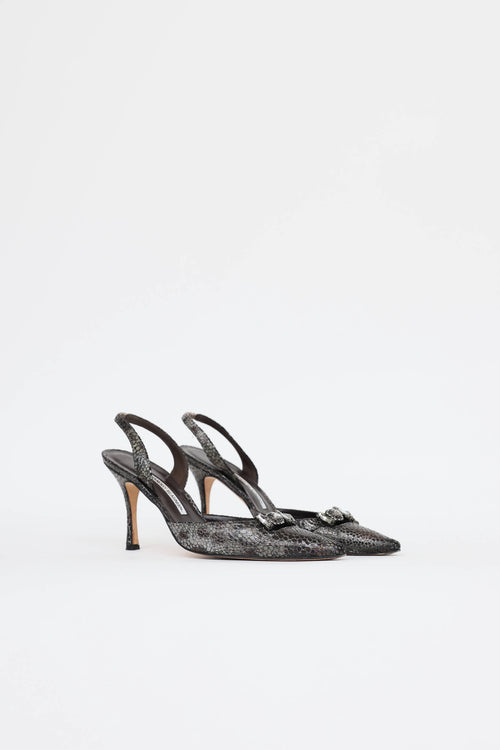 Manolo Blahnik Carolyne Slingback Heel