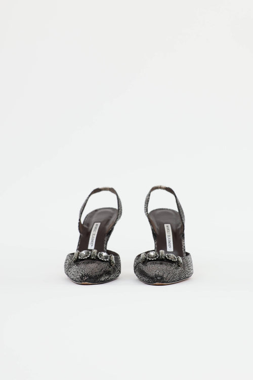 Manolo Blahnik Carolyne Slingback Heel