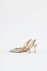 Manolo Blahnik Carolyne Laser Cut Heel