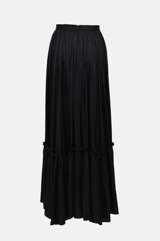 Françoise Paris Tiered Maxi Skirt