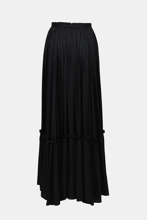 Françoise Paris Tiered Maxi Skirt