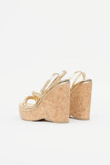 Jimmy Choo Diosa Wedge Sandal