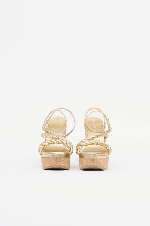 Jimmy Choo Diosa Wedge Sandal