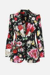 Dolce & Gabbana Floral Pattern Blazer