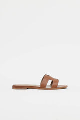 Hermès Box Leather Oran Sandal