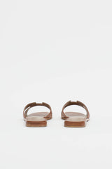 Hermès Box Leather Oran Sandal