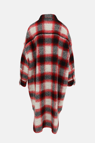 Isabel Marant Étoile Plaid Gabrion Coat