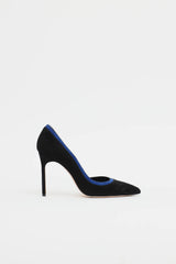 Manolo Blahnik Suede Pump