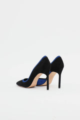 Manolo Blahnik Suede Pump