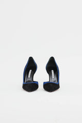 Manolo Blahnik Suede Pump