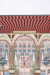 Hermès Silk Grand Theatre Nouveu 90 Scarf