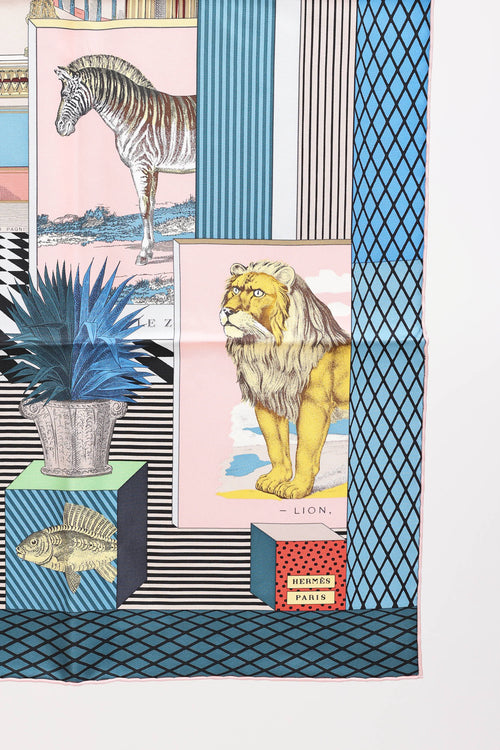 Hermès Silk Grand Theatre Nouveu 90 Scarf