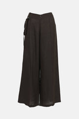 Sarah Pacini Semi-Sheer Pocket Trousers