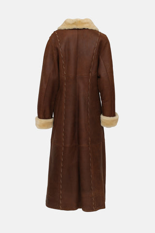 Long Shearling Coat