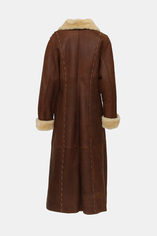 Long Shearling Coat