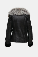 Alonzo Christi Fur Trim Jacket