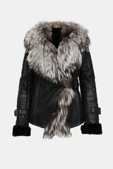 Alonzo Christi Fur Trim Jacket