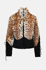 VSP Archive Patterned Fur & Suede Jacket