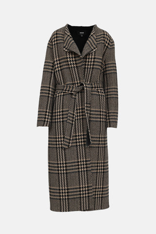 Mackage Plaid Wrap Coat