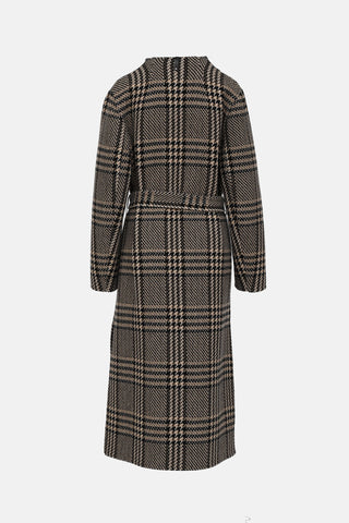 Mackage Plaid Wrap Coat