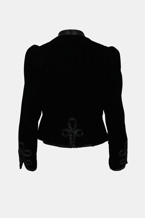 Velvet Beaded Jacket
