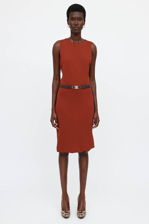 Gucci Belted Dress