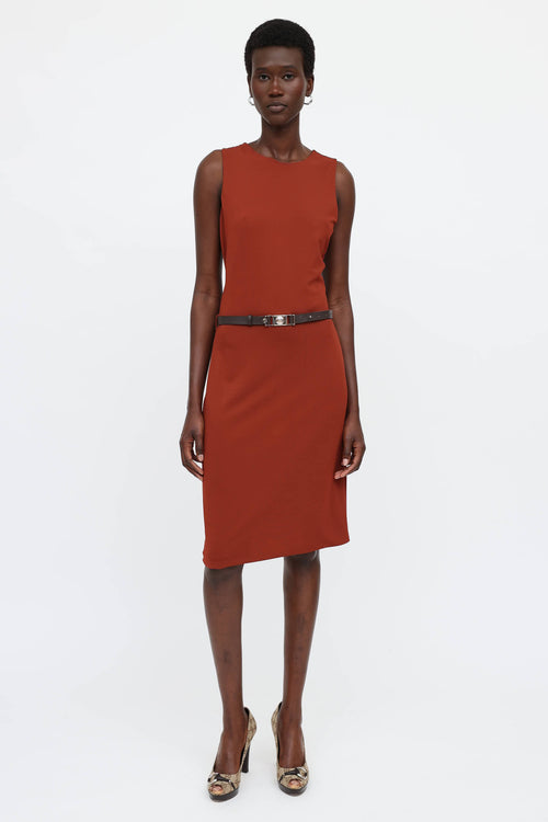 Gucci Belted Dress