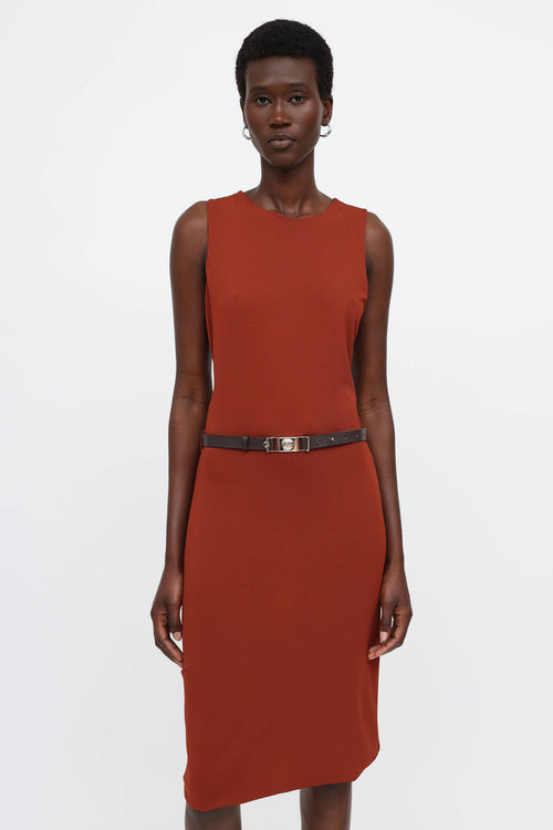 Gucci Belted Dress
