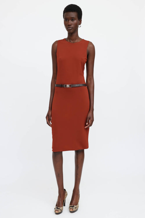 Gucci Belted Dress