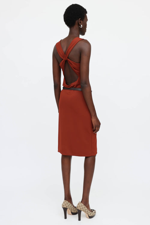 Gucci Belted Dress