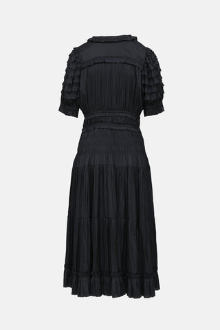 Ulla Johnson Tiered Ruffle Dress