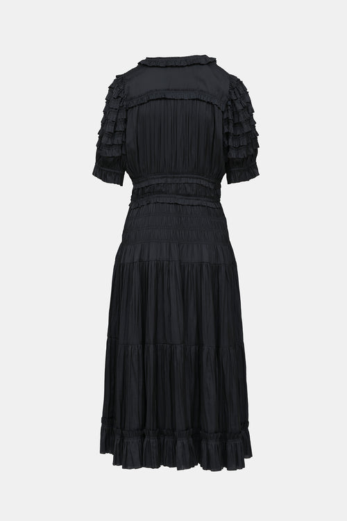 Ulla Johnson Tiered Ruffle Dress
