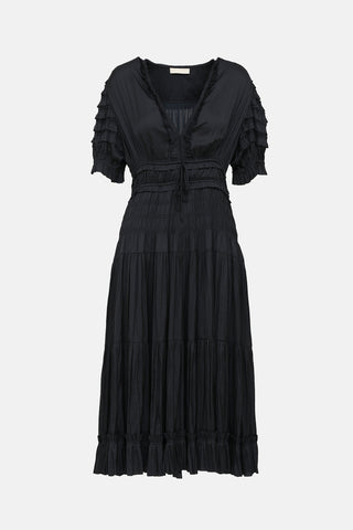 Ulla Johnson Tiered Ruffle Dress