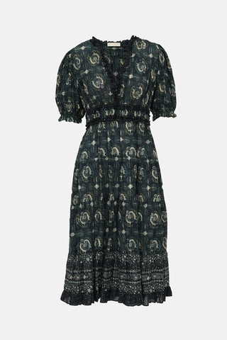 Ulla Johnson Patterned Ruffle Dress