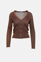 Prada 2011 Shimmer Knit Cardigan