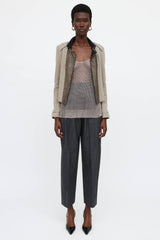 Lanvin 2015 Chainmail Tank Top