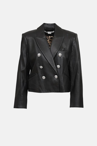 Veronica Beard Leather Blazer