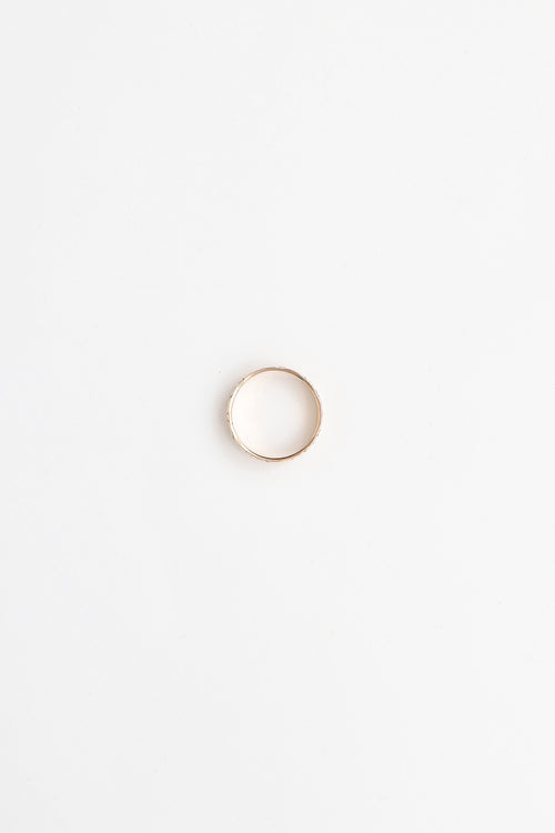 Fine Jewelry 9K Yellow Gold Carved Ring