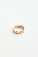 Fine Jewelry 9K Yellow Gold Carved Ring