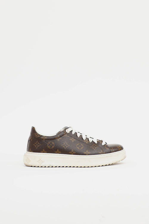 Louis Vuitton Monogram Time Out Sneaker