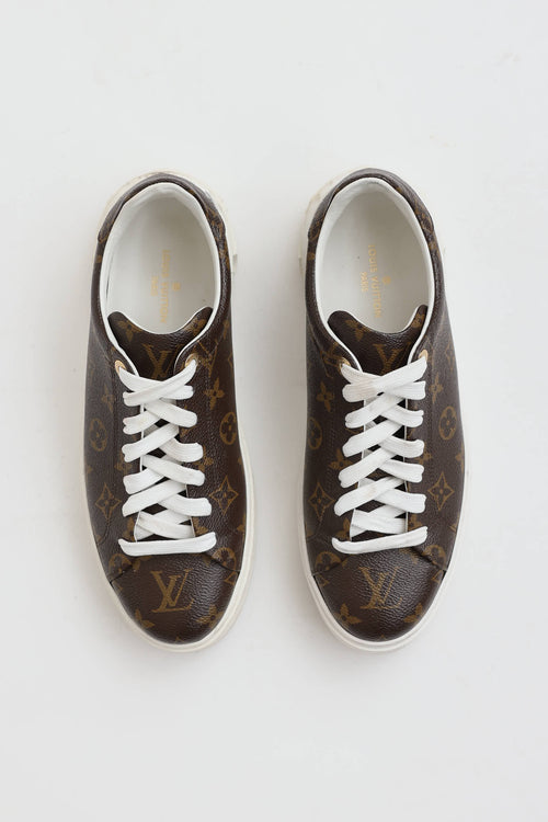 Louis Vuitton Monogram Time Out Sneaker