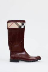 Burberry Check Rain Boot