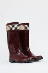 Burberry Check Rain Boot