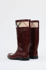 Burberry Check Rain Boot