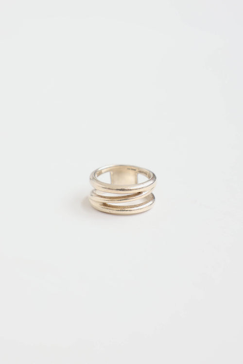 Sterling Silver Zig Zag Ring
