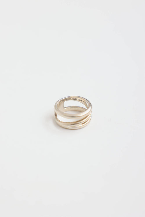 Sterling Silver Zig Zag Ring